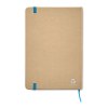 Carnet A5 publicitaire en carton recycl