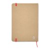 Carnet A5 publicitaire en carton recycl
