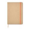 Carnet A5 publicitaire en carton recycl