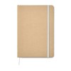 Carnet A5 publicitaire en carton recycl