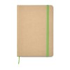 Carnet A5 publicitaire en carton recycl