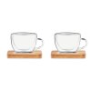 BELIZE - 2 verres expresso double paroi