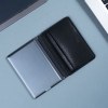 Ine The Wallet - Porte-cartes anti-RFID en Cuir Recyclé