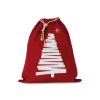 Sac coton à cordon motif sapin