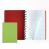 Cahier spiral couv cuir