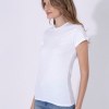 T-Shirt Femme Blanc "keya" - WCS180