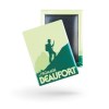 Magnet imprimé en étain personnalisable (50 x 50 mm)