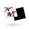 Magnet imprimé en étain personnalisable (50 x 50 mm)