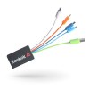 Chargeur multi-câbles PVC 5 en 1 personnalisé