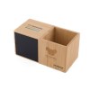Organiseur de bureau avec horloge BAMBOO