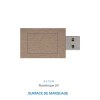 Clé USB Carton 2 GO