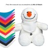 Peluche bonhomme de neige