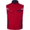 Bodywarmer de travail softshell Unisexe