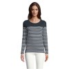 Tee-shirt femme manches longues rayé - MATELOT LSL WOMEN