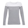 Tee-shirt femme manches longues rayé - MATELOT LSL WOMEN