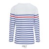 Tee-shirt femme manches longues rayé - MATELOT LSL WOMEN