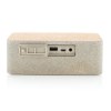 Enceinte 5W avec chargeur à induction en fibre de paille
