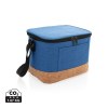 Sac isotherme double ton avec finition liège