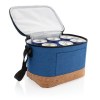Sac isotherme double ton avec finition liège