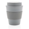 Mug en PP recyclable avec couvercle à vis 350ml