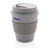 Mug en PP recyclable avec couvercle à vis 350ml