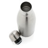 Bouteille isotherme en acier
