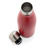 Bouteille isotherme en acier