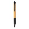 Stylo en bambou et fibre de paille