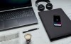 Conférencier A4 avec chargeur sans fil 5W et powerbank 5000