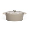 Cocotte ovale en fonte