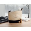 KLEUREN - Trousse en coton bicolore