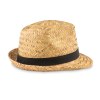 MONTEVIDEO - Chapeau en paille naturelle
