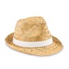 MONTEVIDEO - Chapeau en paille naturelle