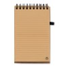 SONORACORK - Carnet A6 en liège avec stylo