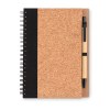 SONORA PLUSCORK - Carnet en liège avec stylo
