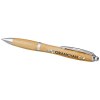 Stylo bille en bambou Nash (encre bleue)