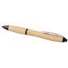 Stylo bille en bambou Nash (encre bleue)