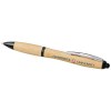Stylo bille en bambou Nash (encre bleue)