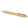 Stylo bille en bambou Nash (encre bleue)