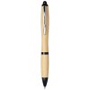 Stylo bille en bambou Nash (encre bleue)