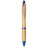Stylo bille en bambou Nash (encre bleue)