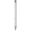 Stylo bille rétractable doux au toucher Moneta (encre noire)