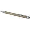 Stylo bille rétractable doux au toucher Moneta (encre noire)