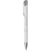 Stylo bille rétractable doux au toucher Moneta (encre noire)