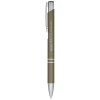 Stylo bille rétractable doux au toucher Moneta (encre noire)