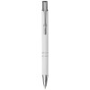 Stylo bille rétractable doux au toucher Moneta (encre noire)