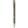 Stylo bille rétractable doux au toucher Moneta (encre noire)