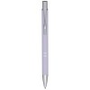 Stylo bille rétractable doux au toucher Moneta (encre noire)