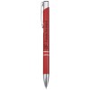 Stylo bille rétractable en aluminium Moneta (encre noire)