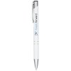 Stylo bille rétractable en aluminium anodisé Moneta (encre noire)
